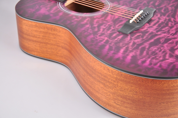 41 Inch More Color Cutaway Solid Sprue Top Acoustic Guitar ( AFM17DTC-GA)