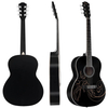 Customizable Pattern 39-Inch Acoustic Guitar with Adjustment Lever(AF227A)