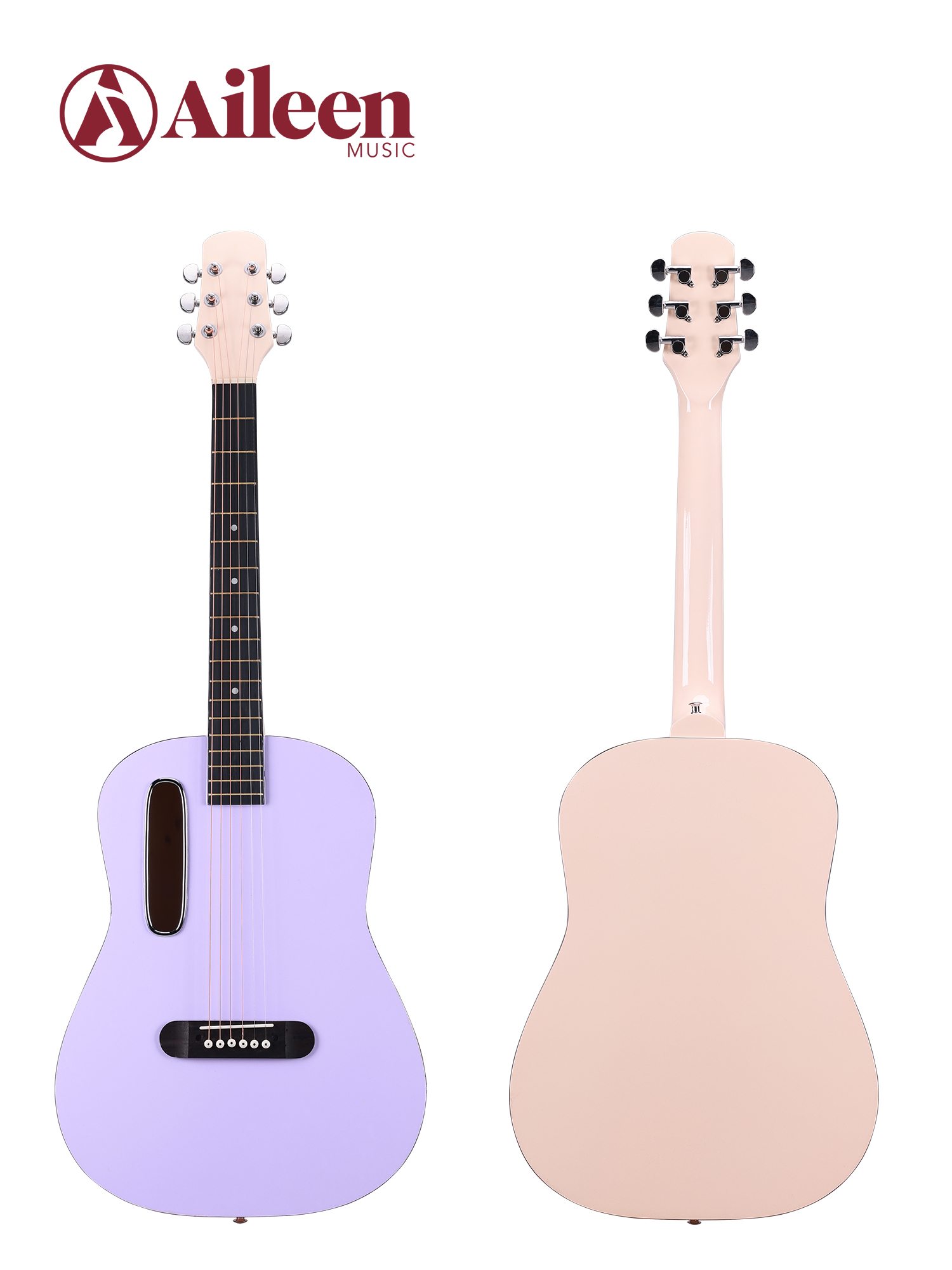AF001L-H Factory Direct Sale Glossy Finish Entry Level 38" Acoustic Guitar