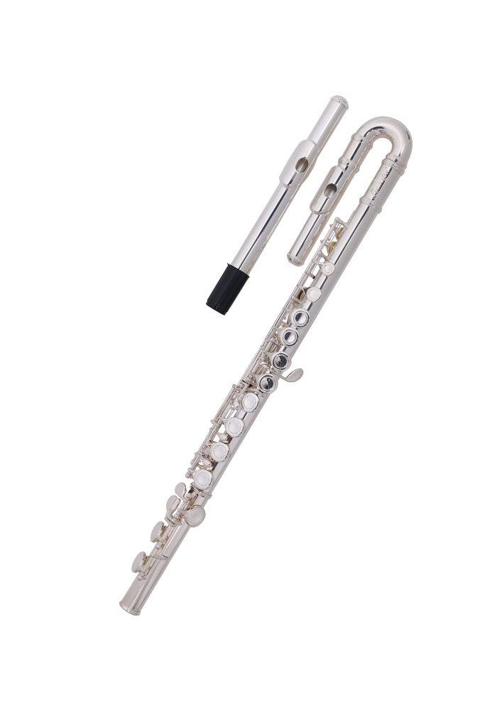 FL-4011S Wholesale Silver Plated Double Headjoint 16 Hole Flute
