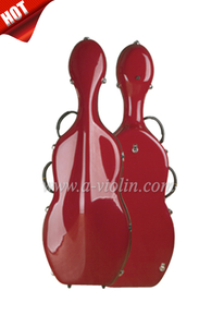 Wholesale Reinforced Cello Case with Neck Straps(CSC007)