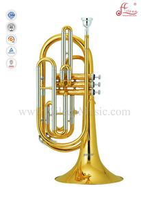 Bb Key Stainless Steel Piston Marching Trombone (MTB9600)