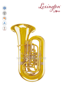 3/4 Bb Key Yellow brass Piston jinbao tuba (TU210G)