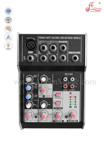 Mono 5 Channel Mixer Stereo Mixing Console (AMS-E502)