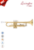 Golden Lacquered H65H Brass body Bb key Student Trumpet (TP8001G)