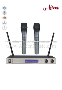 (AL-2300UML)Instrument Dual Receiver UHF Wireless MIC FM Microphone