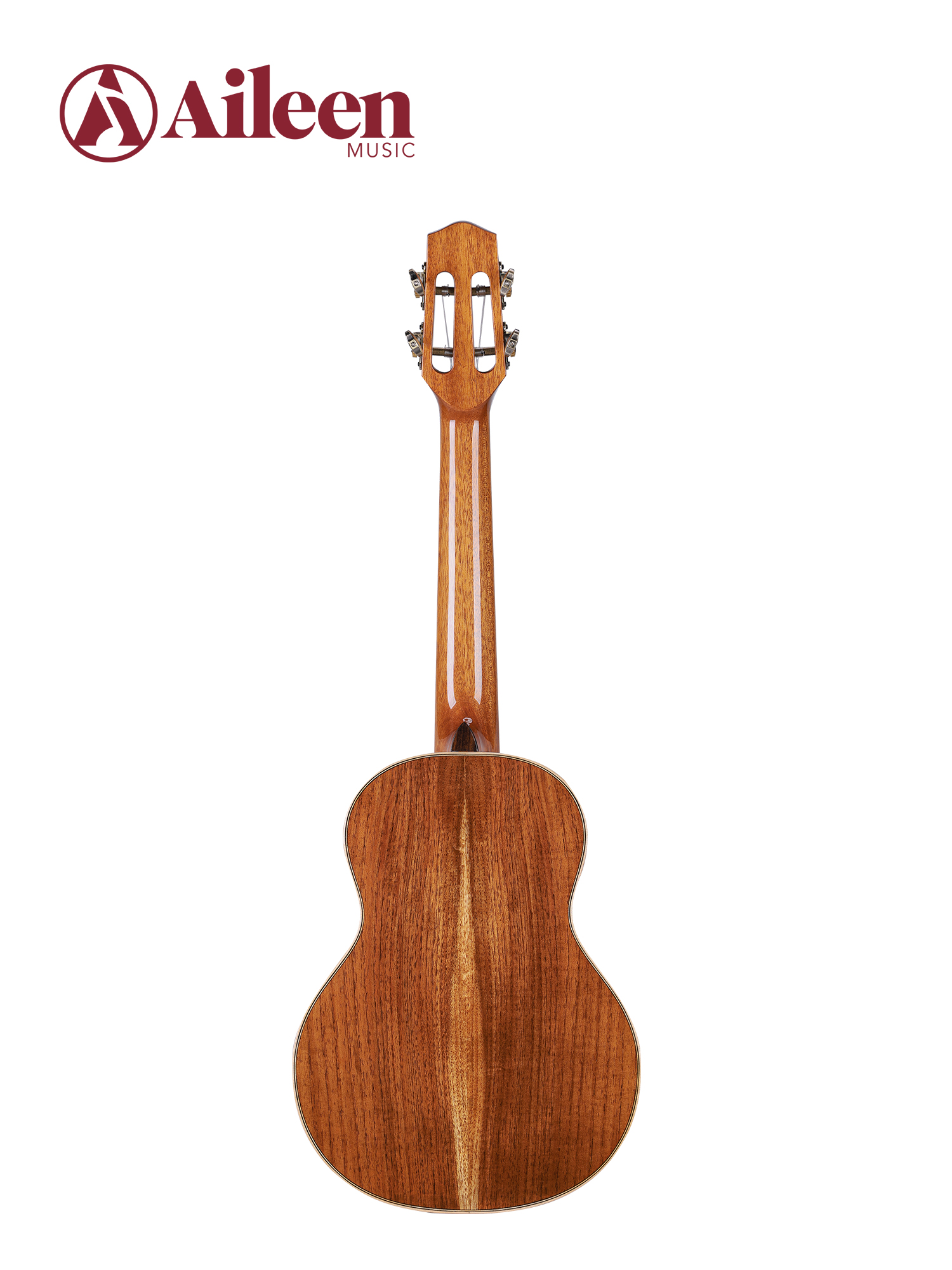 AU55S Factory D'Addario Clear Nylon Strings 26" All Solid Koa Ukulele