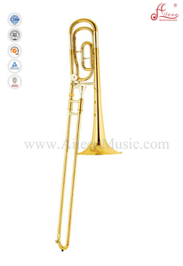 Gold Lacquer F/Bb Key Bass Trombone With ABS Case (TB9202G)