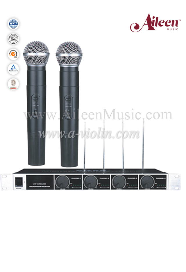 Musical Instruments Handheld FM MIC VHF Wireless Microphone (AL-9090VM)