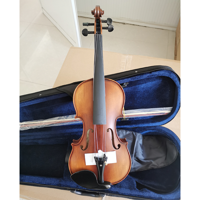 Fiddle With Case, Conservatory Violin Outfit (VM145M)