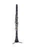 Ebonite material bB closed 17 keys children clarinet with case (CL-C3650N)