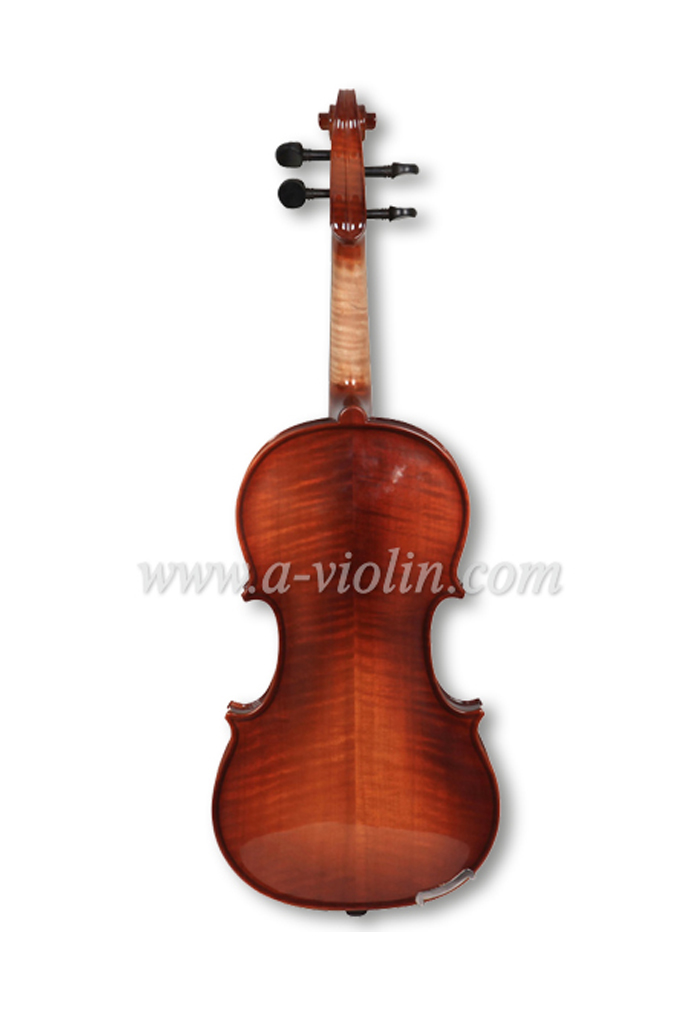 Hand made Conservatory Violin With Good Nature Flame (VM130-SG)