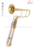5-Rotary Valves Yellow Brass Cimbasso-F key (TP9500)