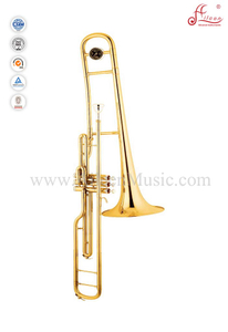 Bb Key Gold Lacquer Alto Trombone With Soft Bag (TB9003G)