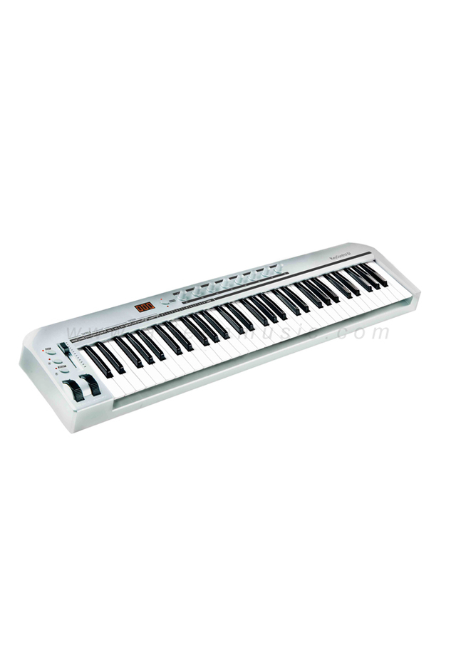 61 midi keyboard with LED display(MDK61301)