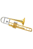 F Key General Grade Brass Piston Trombone(TP-GP320G-SYY)