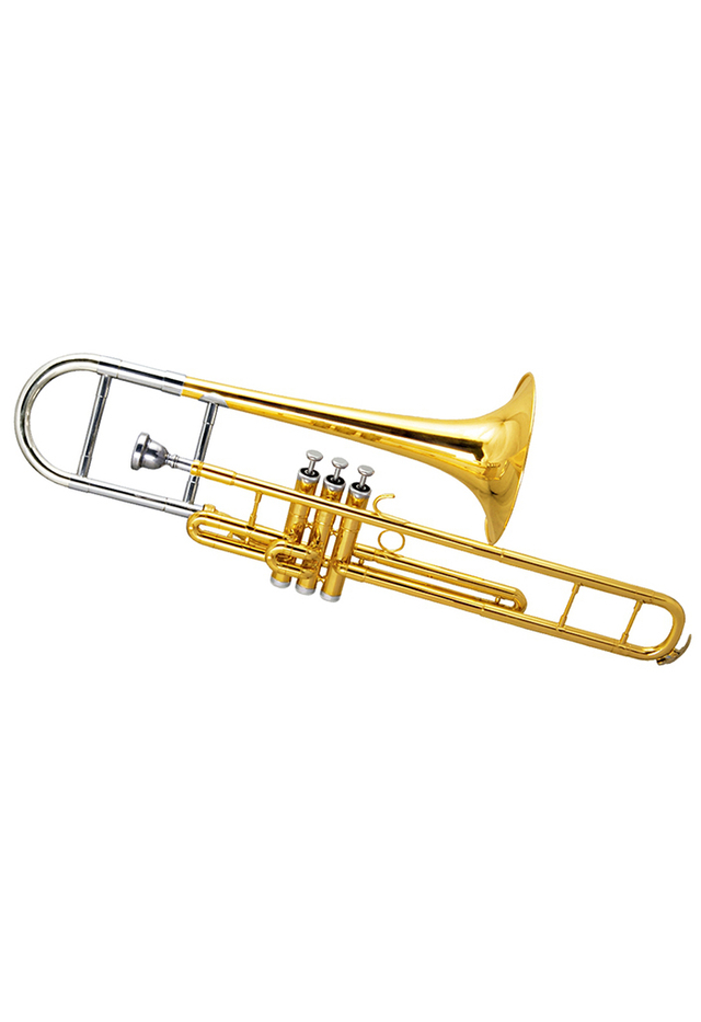 F Key General Grade Brass Piston Trombone(TP-GP320G-SYY)