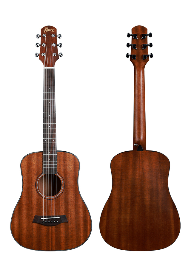Portable 34 inch Nylon/Steel Strings Acoustic Guitar Practice(AF-N77)