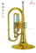 Yellow Brass Leadpipe F key Marching-Mellophone (MMF6100)