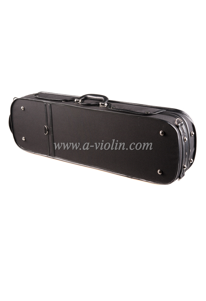 Nice Velvet Interior Oblong Shape Hard Violin Case (CSV007D)