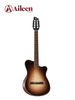 WCG370 China Musical Instruments Manufacturer Winzz Nylon-string 39" Electro-acoustic Guitar