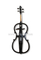 4/4 Hand Carved Solidwood Electric Cello (CE008B)