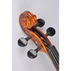 Flamed Maple Violin Fiddle with Case, Middle Grade Violin Outfit (VM110H)