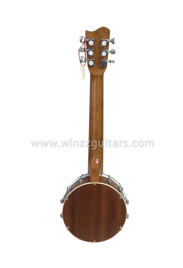26" 6 strings black walnut fingerboard Travel banjo (ABO126)
