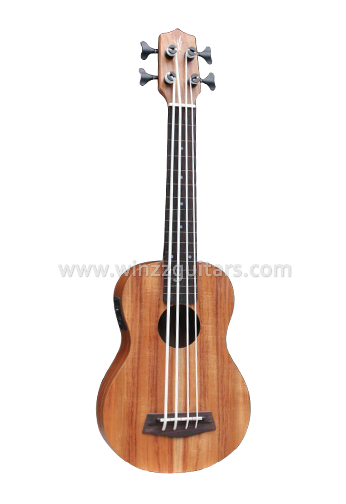 20" Scale Length Koa Plywood Ukulele Bass (AUB-40)