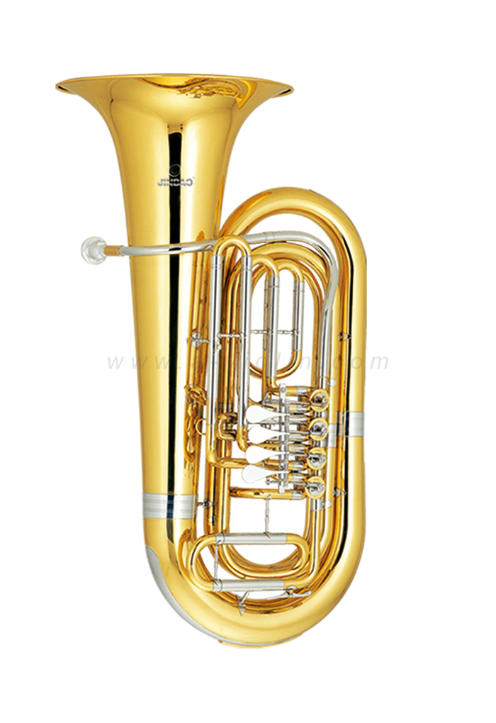 Exquisite Practice Tuba with Premium Case(TU-GR43500G-SSY)