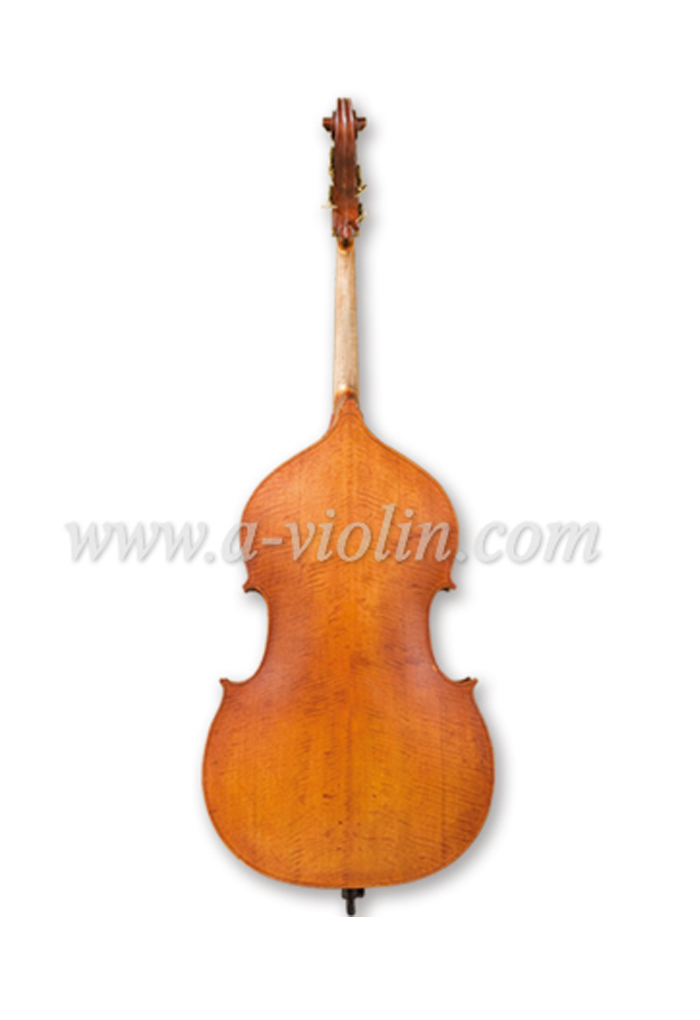 Professional Violin Shape Student Double Bass With Bridge&amp; Strings (VDB102)