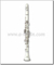 White Color 17 Keys ABS Clarinet
