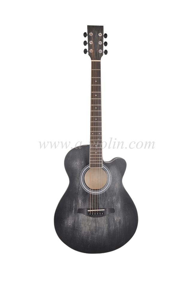 [Aileen] New Product 40 Inch Cutaway Acoustic Guitar (AF-H00LC)