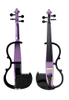 Ebony Electric Violin 4/4 Carbon Fiber Pull Plate(VE110P)