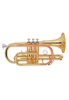 bB Key Y Style Cornet with Rose brass Leadpipe(CN8711G-YRY)