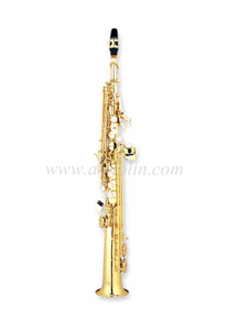 Intermediate Yellow Brass Band Soprano Saxophone(SSP-M4000G)