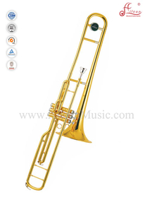 Yellow BrassTuning Slide C Key Piston Trombone (TP9310)
