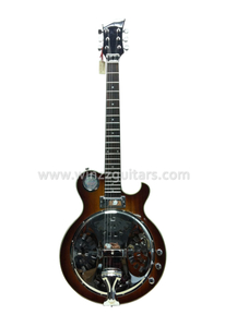 Solid Wood Jazz Body Cutaway Dobro Resonator Guitar (RGS60E)