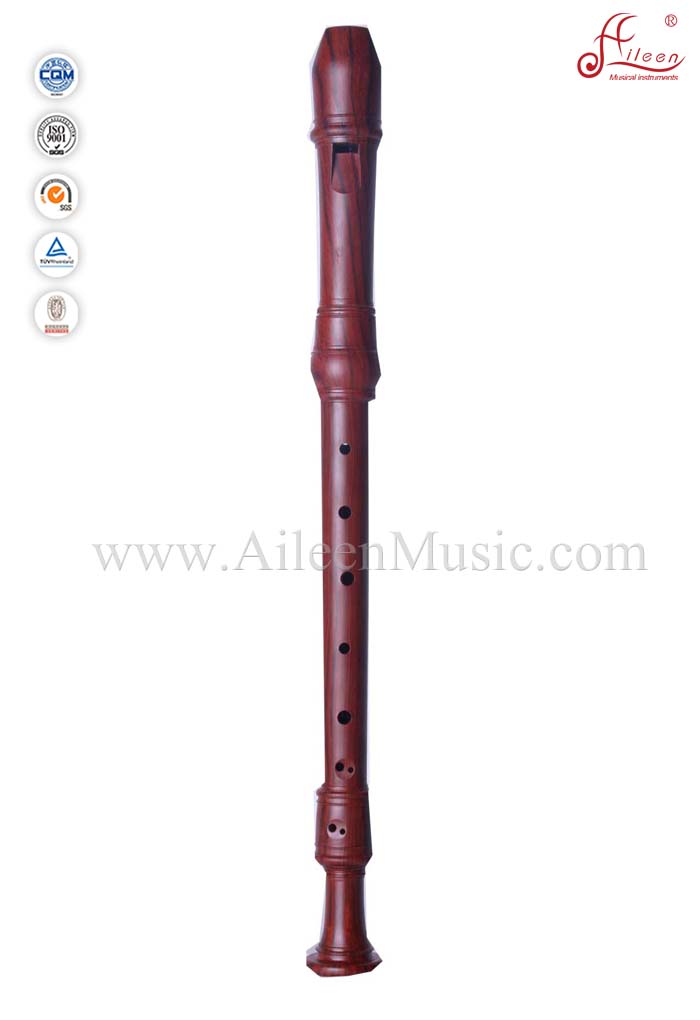 8-hole Baroque Color Plastic Alto Recorder Flute (RE2430B-2)