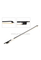 Silver Mounted And Button Round Cello Wooden Bow (WC880)
