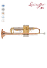 Y style-advanced Trumpet-Nickel silver Slides(TP8391G-SRY)