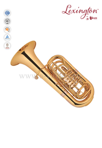 Bb Key Yellow brass 3/4 Tuba with 4 Rotary valves (TU9948G)