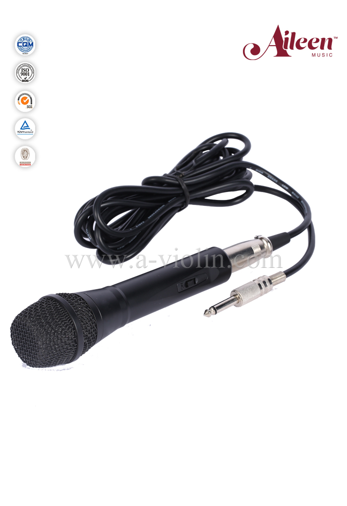 professional moving-coil 4 meter Metal Wired Microphone (AL-DM889)