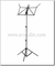Black Paint Music Note Stand (MS140H)