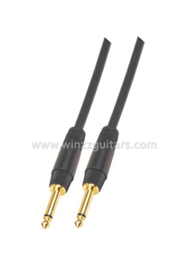 PVC Black 64x0.12 Spiral Shield Guitar Link Cable (AL-G029)