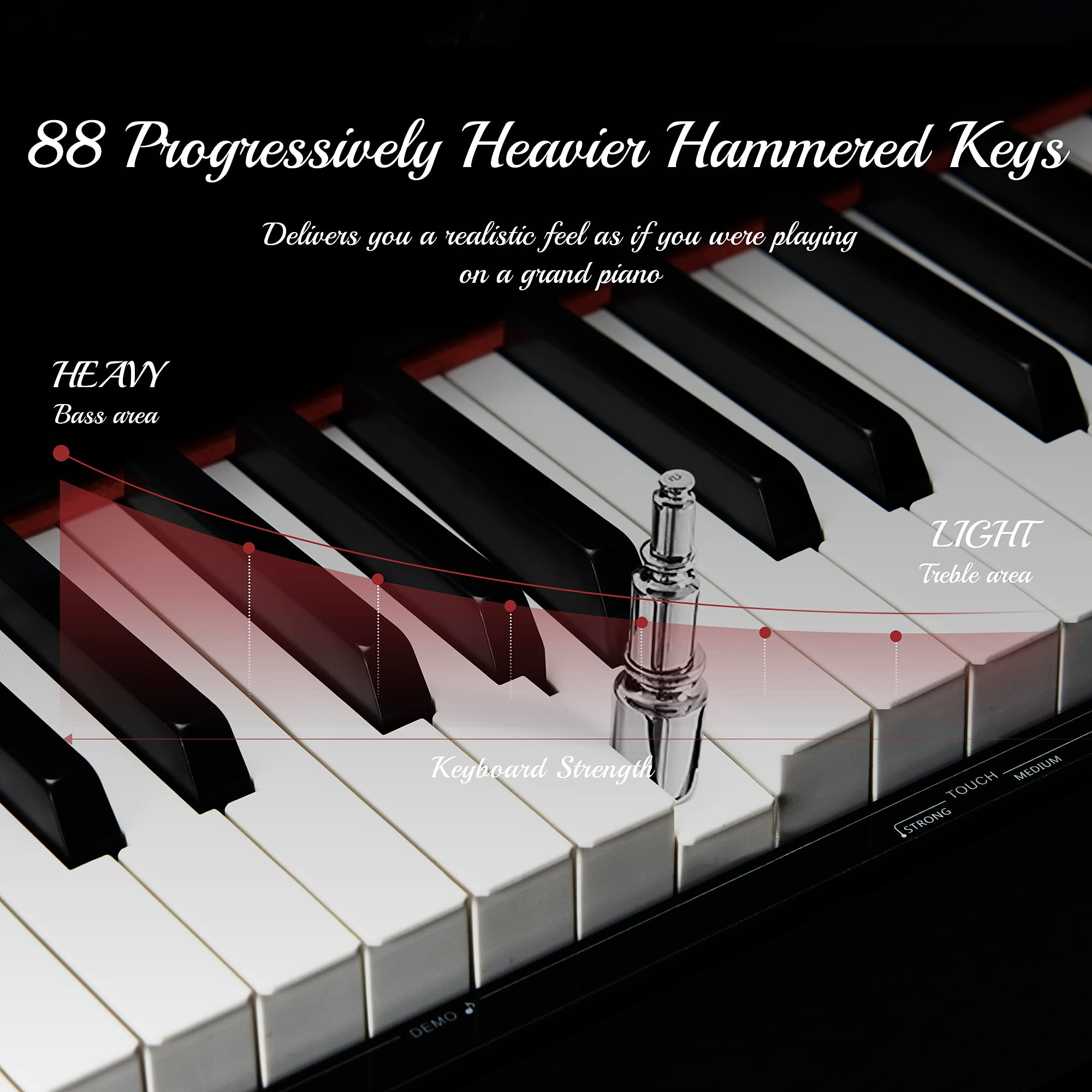 88 Progress Hammer Action Keyboards(DP755)