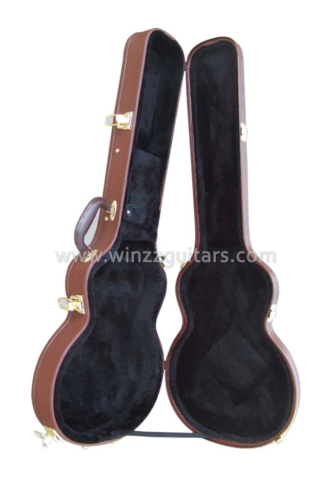 Wholesale Hard Wood Les Paul Guitar Case (CLG420)