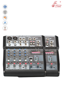 Professional 6 Cannles Mixer Digital Mixing Consoles (AMS-F602)