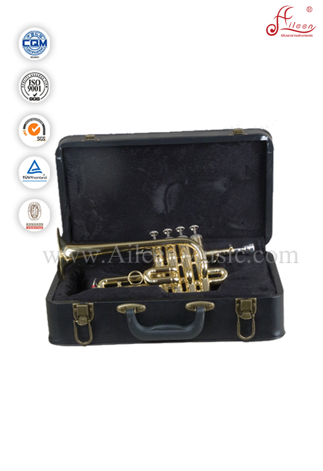 Goden lacquered Bb key Piccolo Trumpet/Pocket /Mini Trumpet (PCT811G)