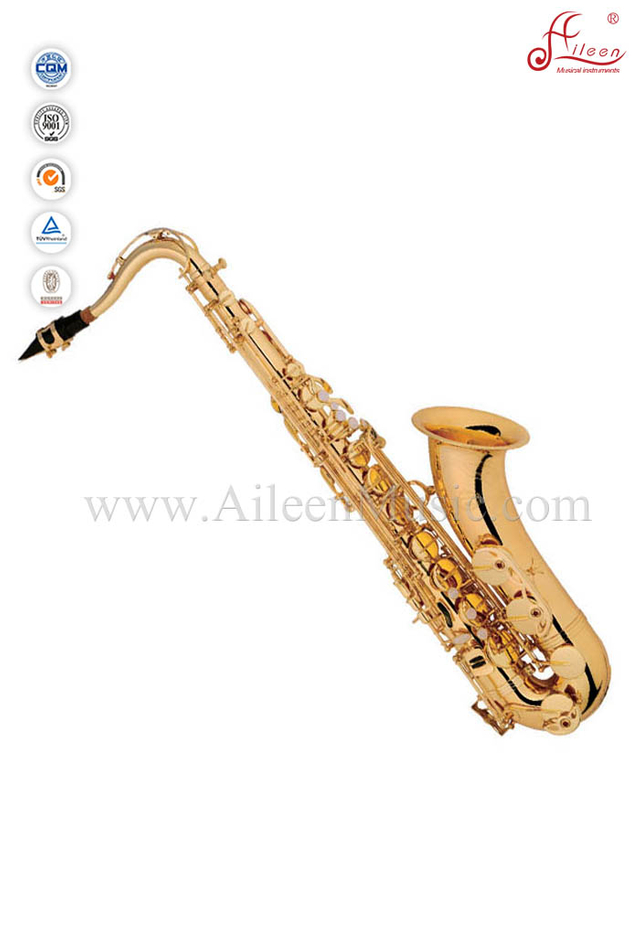 Chinese Factory Yellow Brass Body Saxophone EB Key(SP0031G)
